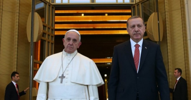 Cumhurbaşkanı Erdoğan'dan Papa ile Gazze görüşmesi