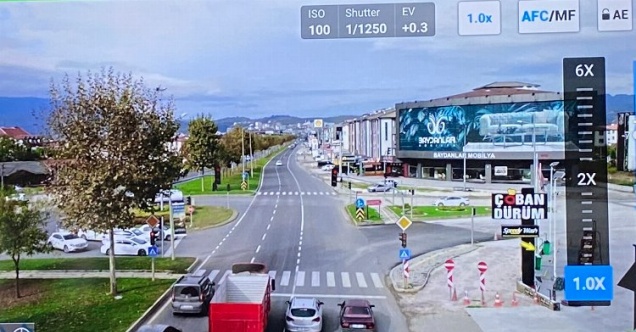 Düzce'de drone destekli uygulama