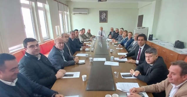 Edirne Keşan'da Cumhuriyetin 100. yılı toplantısı