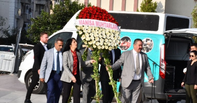 Manisa'da Muhtarlar Günü kutlandı
