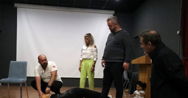 Sakarya'da 'sertifikalı ilk yardım' eğitimleri