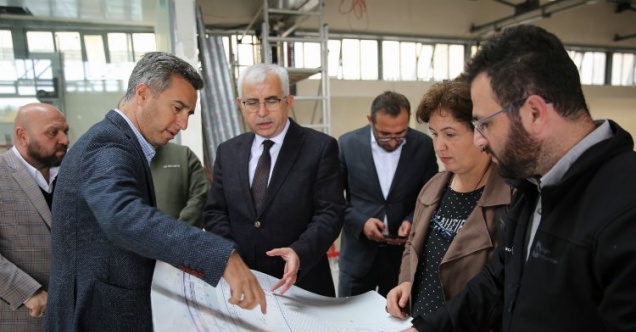 Seka Kültür ve Sanat İhtisas Merkezi açılışa hazırlanıyor