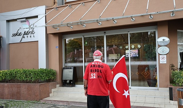 52 yıllık milli sevdaya Büyükşehir'den sıcak ağırlama