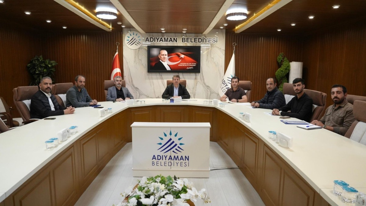 Adıyaman’da altyapı çalışmaları masaya yatırıldı