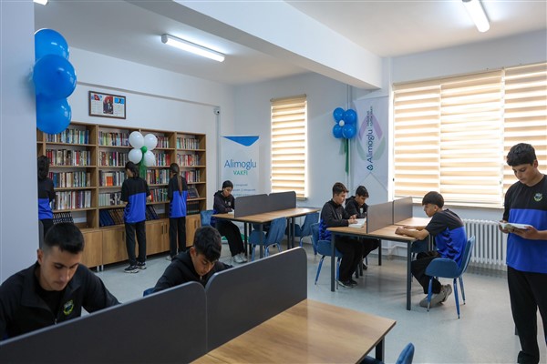 Alimoğlu Vakfı Kütüphanesi’nin altıncısı Malatya’da açıldı