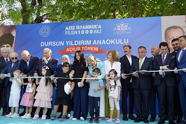 Bahçelievler’de Dursun Yıldırım Anaokulu açıldı