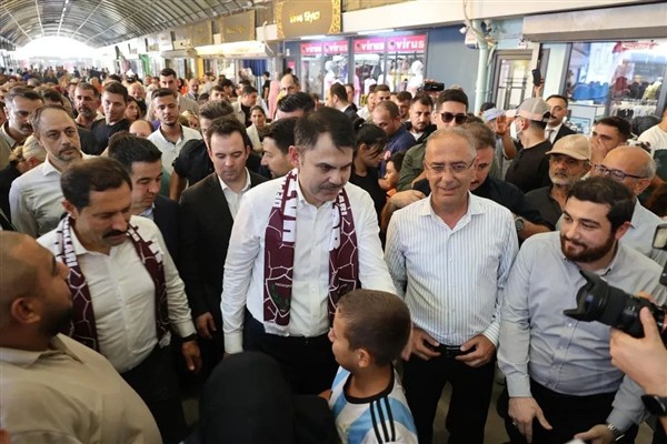 Bakan Kurum’dan Hatay’da esnaf ziyareti