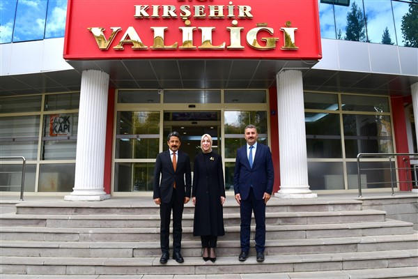 Bakan Yardımcısı Koçoğlu, Kırşehir Valiliğini ziyaret etti