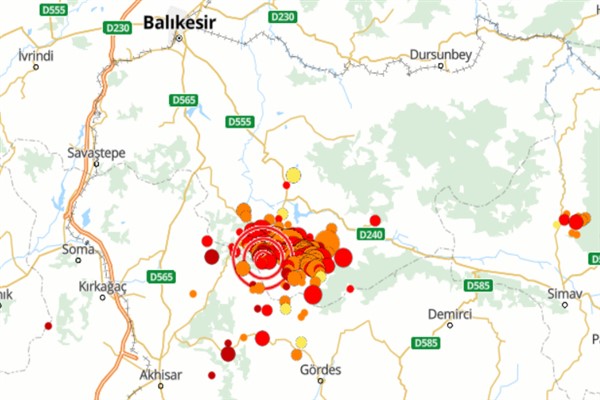 Balıkesir Sındırgı'da 4.7 büyüklüğünde deprem