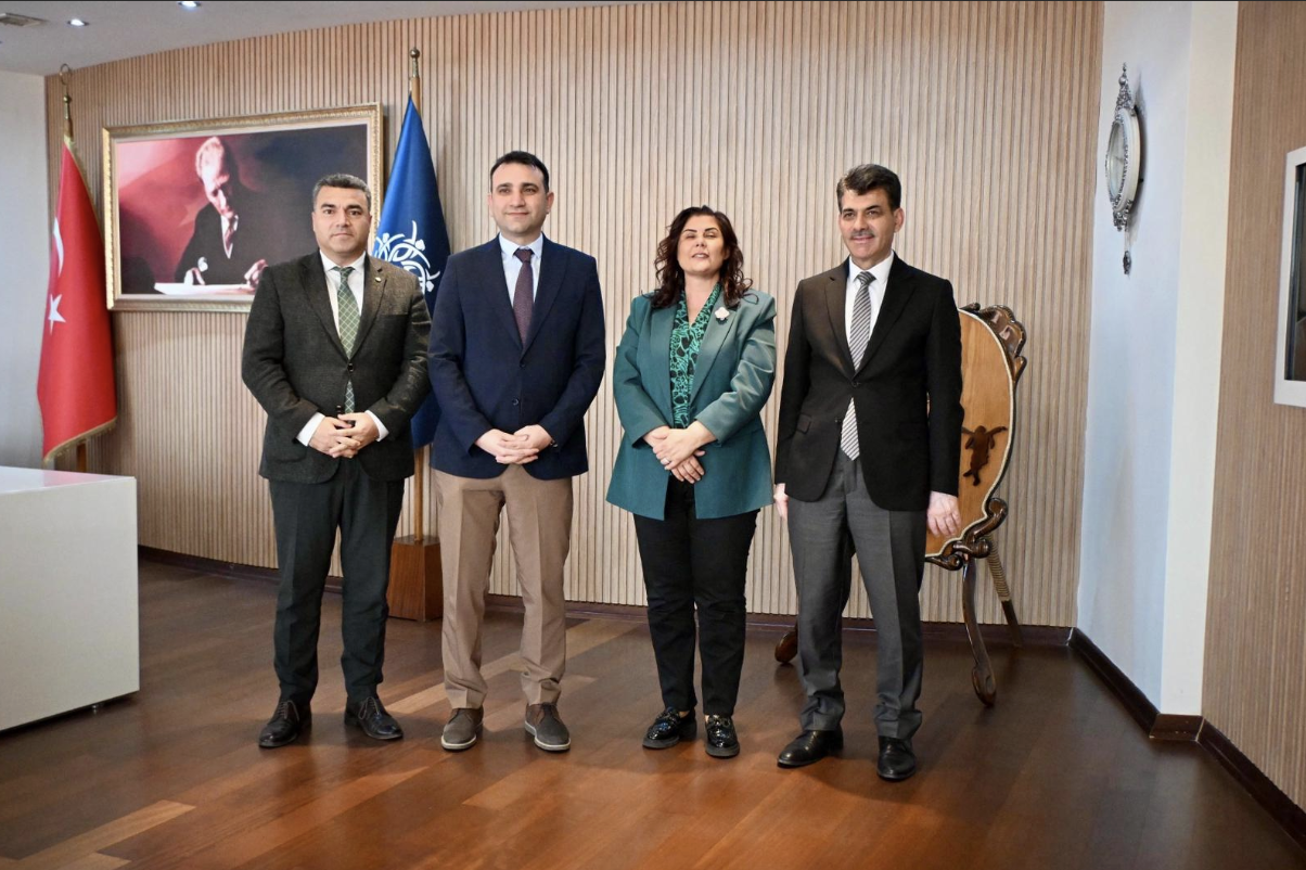 Başkan Çerçioğlu’na İl Milli Eğitim Müdürü Yiğit’ten ziyaret