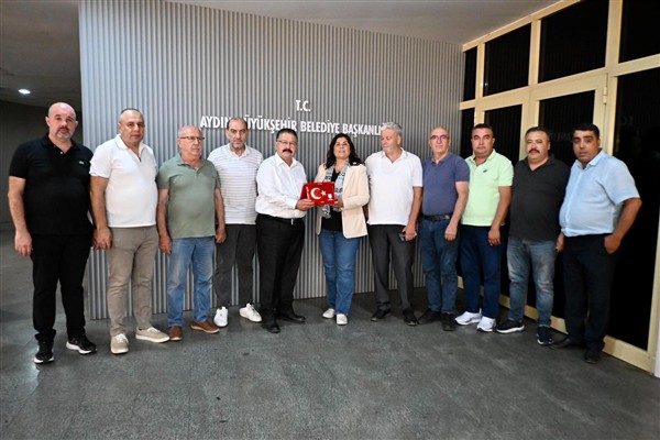 Başkan Çerçioğlu'na nezaket ziyaretleri devam ediyor