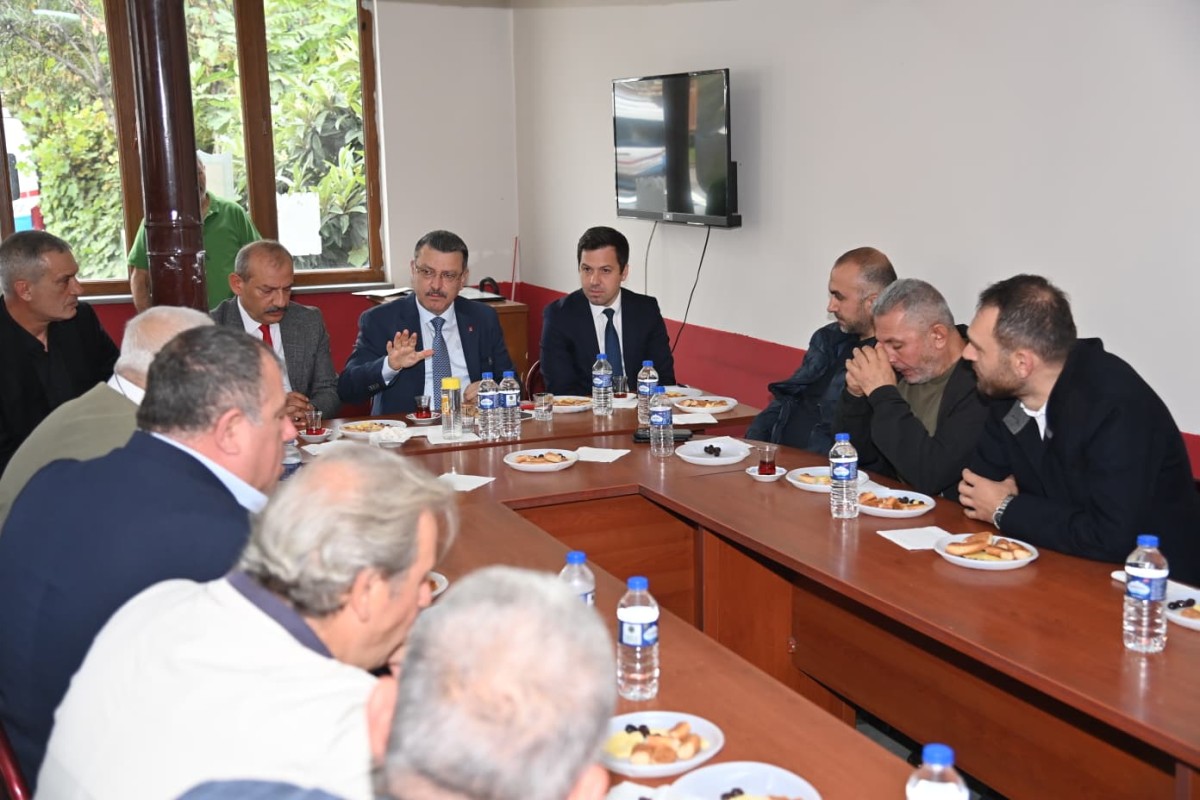 Başkan Genç, Şoför Esnafıyla Bir Araya Geldi