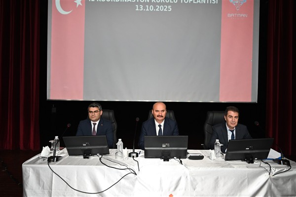 Batman’da İl Koordinasyon Kurulu Toplantısı yapıldı