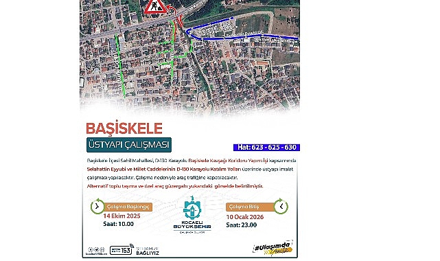 D-130'da trafik düzenlemesi