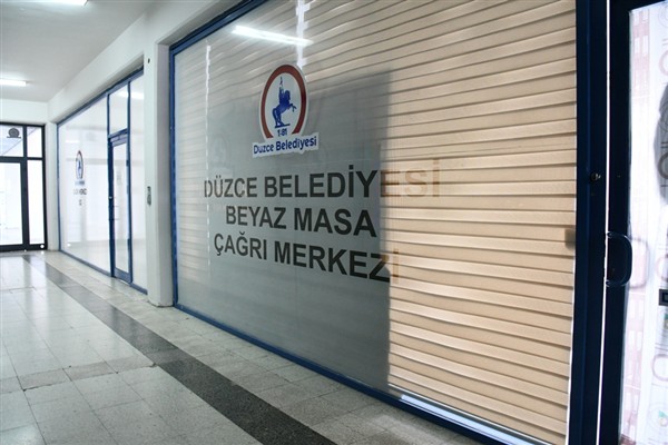 Düzce Belediyesi Beyaz Masa Servisi, dokuz ayda 80 bin çağrı aldı