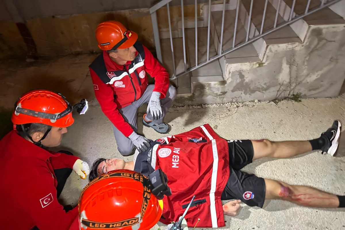 Düzce’de Eş Zamanlı Afet Tatbikatı Gerçekleştirildi