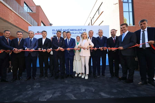 Elazığ’daki Gazi Mesleki ve Teknik Anadolu Lisesi kampüsü açıldı