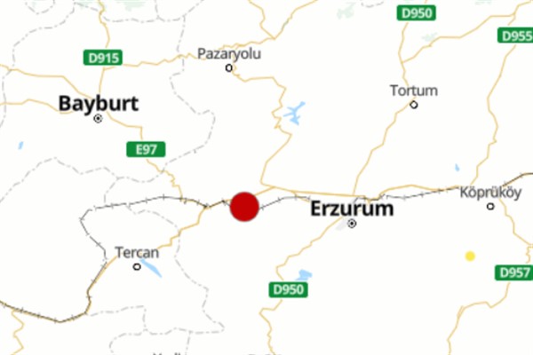 Erzurum'da deprem