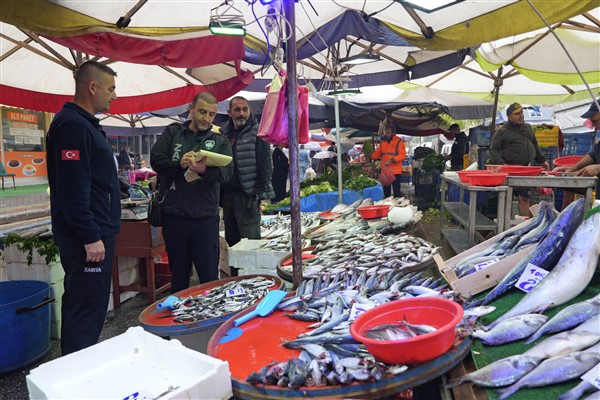 Eskişehir Zabıtasından balık satış yerlerine denetim