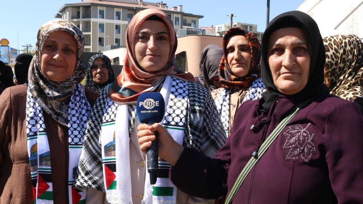 Gazze için 'Sessiz Çığlık' zinciri: Kadınlar meydanlarda buluştu  - Videolu Haber