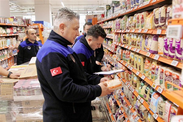 Giresun’da market denetimleri sürüyor