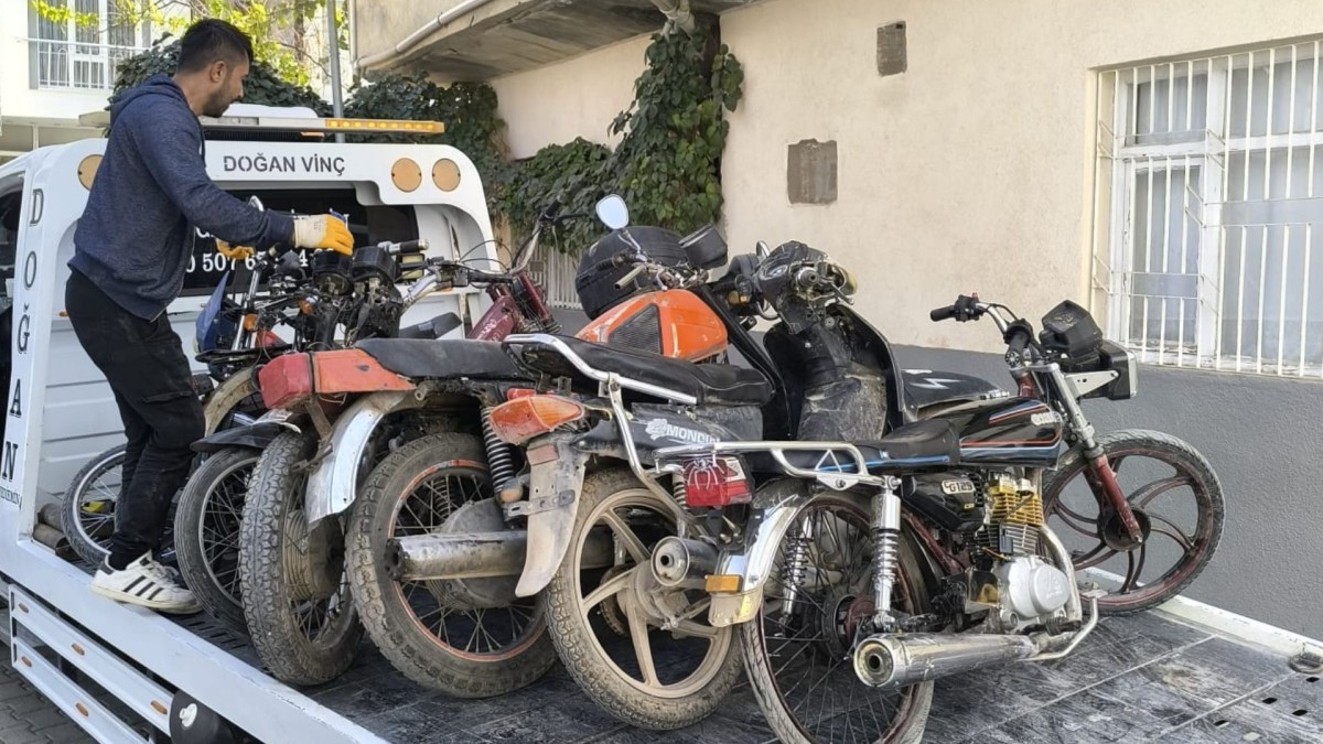 Gölbaşı'nda motosiklet tamircilerine operasyon