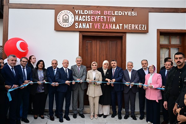 Hacıseyfettin Sanat ve Zanaat Merkezi hizmete açıldı