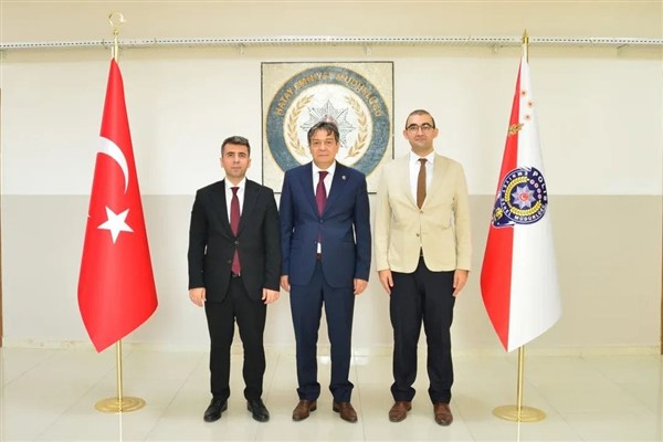 Hatay İl Emniyet Müdürü Yılmaz'a Öztürk ve Evci'den ziyaret