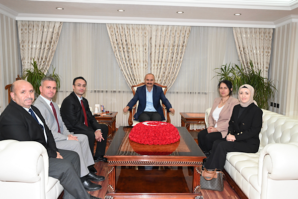 İçişleri Bakanlığı heyeti Batman Valisi’ni ziyaret etti