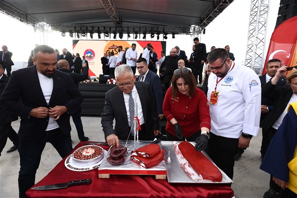 Kayseri Gastronomi Günleri'nin açılış töreni gerçekleştirildi