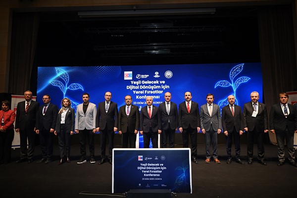 Konya'da "Yeşil Gelecek ve Dijital Dönüşüm İçin Yerel Fırsatlar Konferansı" yapıldı