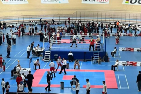 Konya Meram’da kick boks heyecanı yaşandı