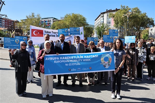Kütahya'da Avrupa Hareketlilik Haftası kapsamında etkinlikler başladı