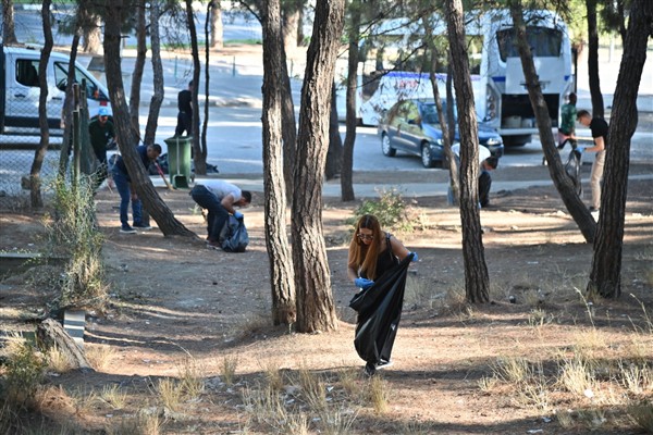 Manisa Çiftlik Park’ta çevre temizliği etkinliği
