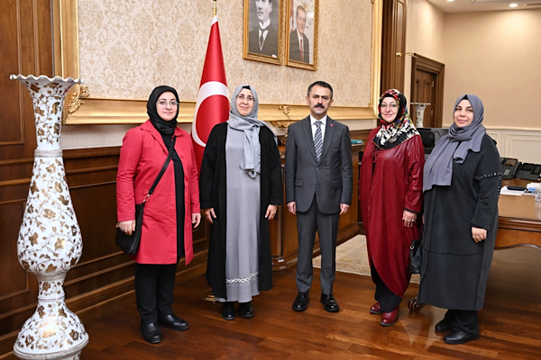 Mehmet Akif Ersoy Kız Anadolu İmam Hatip Lisesi’nden Vali Aktaş’a ziyaret