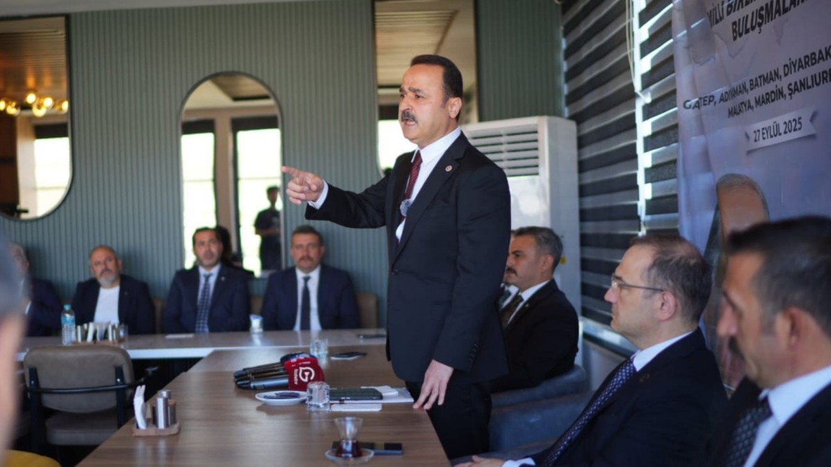 Milletvekili Naci Şanlıtürk: ‘PKK'nın kendisini tamamen feshettiğini açıklaması önemlidir’