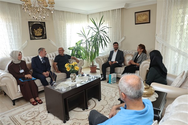 Nilüfer Belediyesi'nden gazilere ziyaret