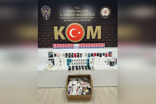 Ordu'da kaçakçılık operasyonu