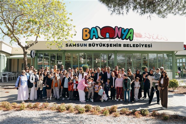 Samsun Büyükşehir Belediyesi özel gereksinimli çocukları Balonya’da ağırladı