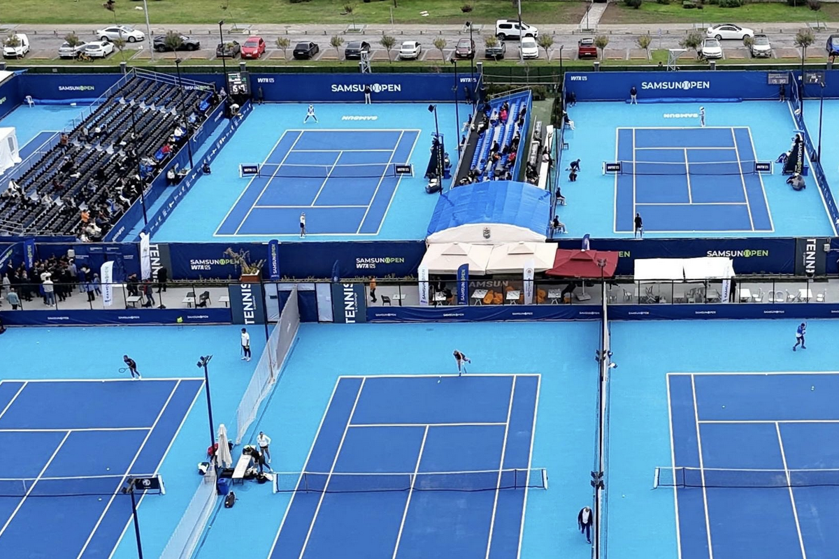 Samsun Open WTA Tenis Turnuvası devam ediyor