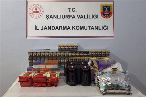 Şanlıurfa’da kaçakçılık operasyonu