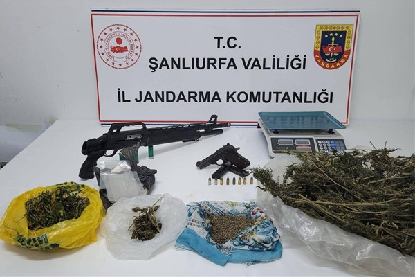 Şanlıurfa'da uyuşturucu operasyonu