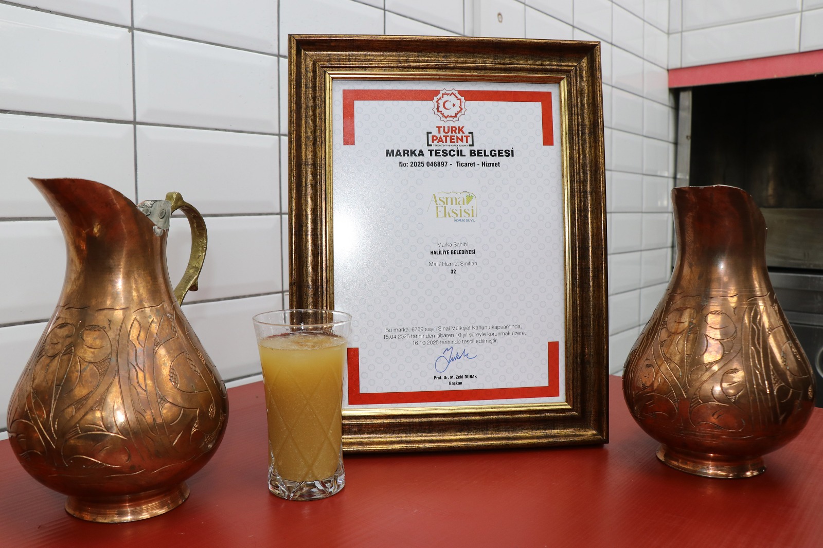 Şanlıurfa’nın geleneksel lezzeti "Asma Ekşisi" tescillendi