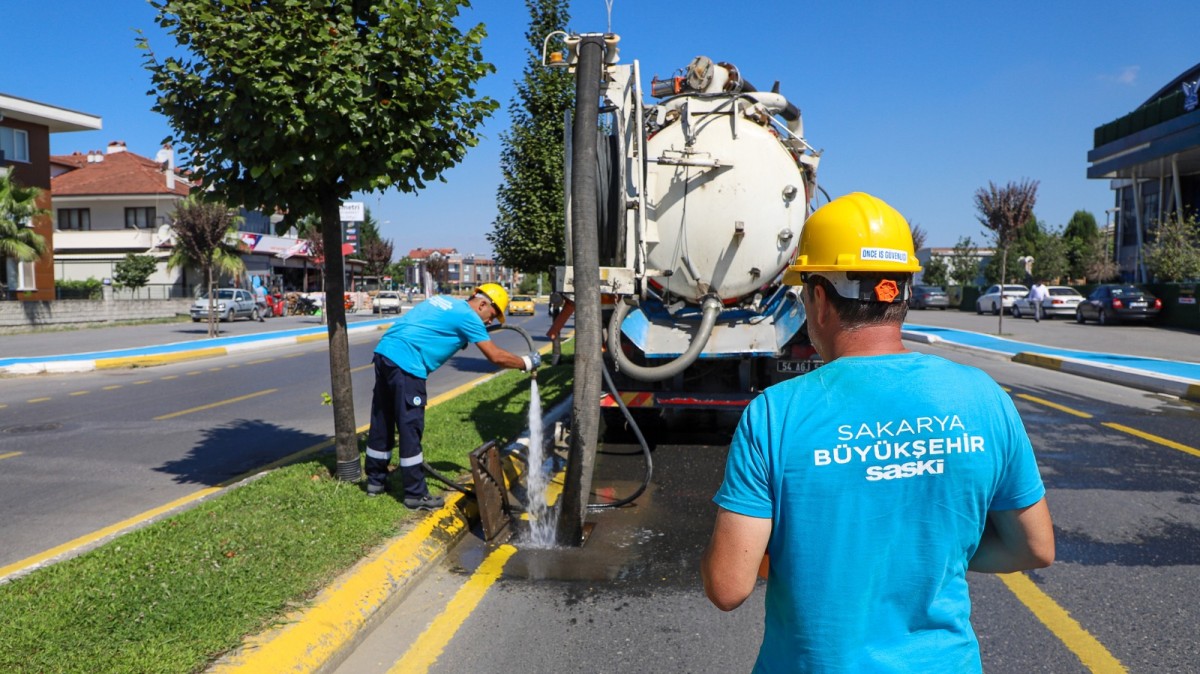 SASKİ’den Kuvvetli Yağış Öncesi Altyapı Temizliği Seferberliği