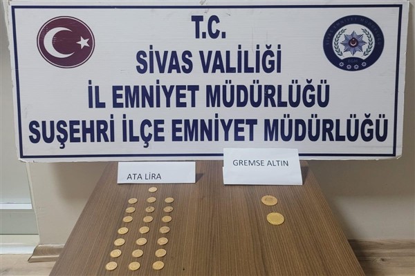 Sivas'ta sahte altın operasyonu
