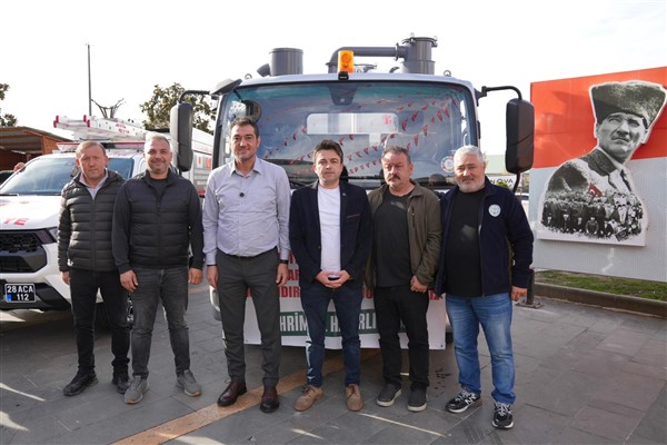 TBB ve Japonya Başkonsolosluğu’ndan Giresun Belediyesi’ne araç desteği