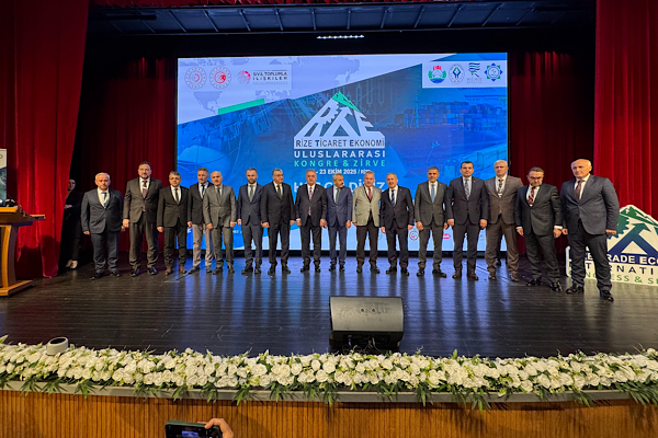 Uluslararası Rize Ticaret ve Ekonomi Kongresi Zirvesi gerçekleşti