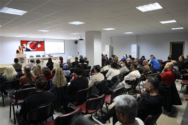 Yalova Belediyesi’nden personele ‘afet farkındalık eğitimi’