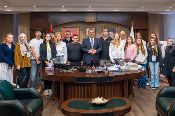 Yalova’nın kardeş şehri Rottenburg’dan Başkan Gürel’e ziyaret